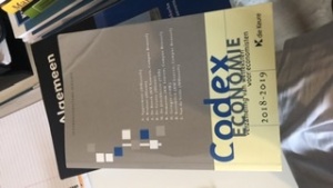 Codex Economie 2018-2019