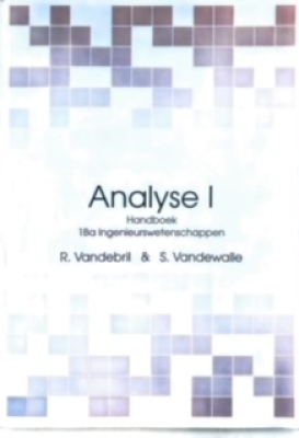 Analyse I - Handboek