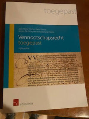Vennootschapsrecht toegepast (vijfde editie)