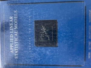 Applied Linear Statistical Models