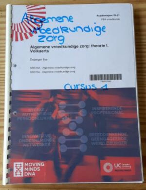Algemene vroedkundige zorg: theorie I. Volkaerts
