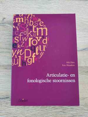 Articulatie- en fonologische stoornissen