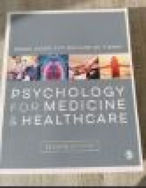 Psychology for medicine and healthcare