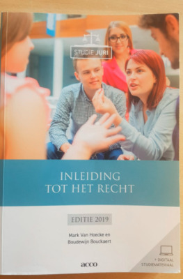 Inleiding tot het Recht - Studie Juri reeks