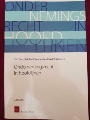 Ondernemingsrecht in hoofdlijnen - elfde editie