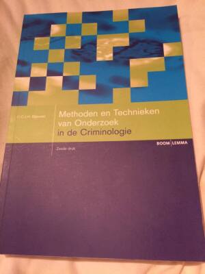 Methoden en Technieken van Onderzoek