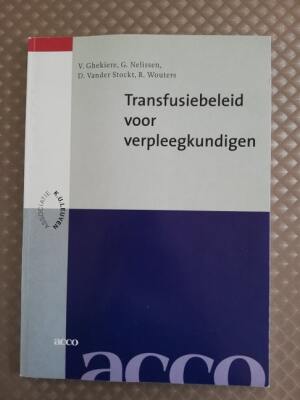 Transfusiebeleid voor verpleegkundigen