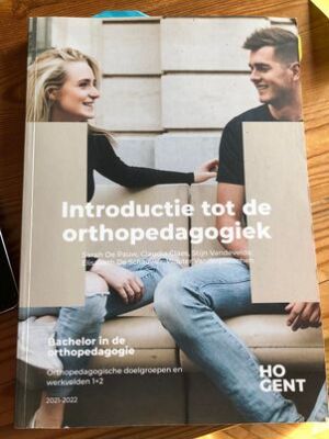 Introductie tot de orthopedagogiek