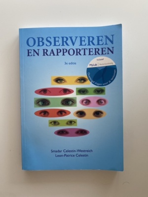 Observeren en rapporteren (3e editie)