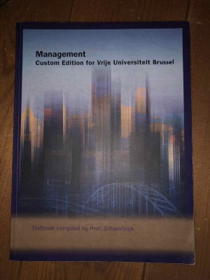 Management Custom Edition for Vrije Universiteit Brussel