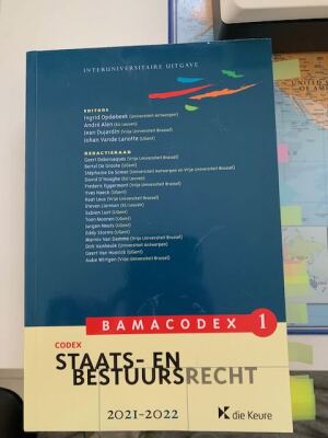 STAATS-EN BESTUURSRECHT BAMACODEX