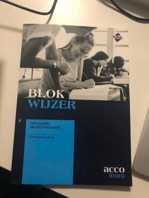 blokwijzer cellulaire neurofysiologie