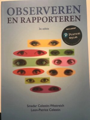 observeren en rapporteren 3e editie