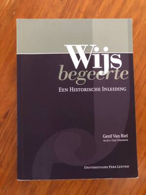 Wijsbegeerte een historische inleiding