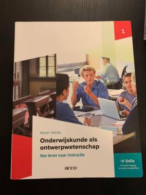 Onderwijskunde als ontwerpwetenschap deel 1