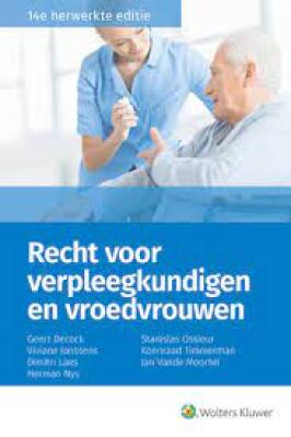 Recht voor verpleegkundigen en vroedvrouwen - 14e herwerkte editie