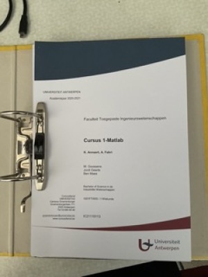 Cursus 1-Matlab