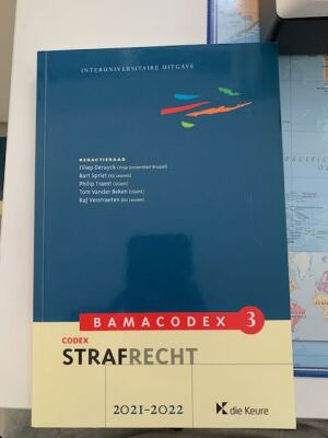 STRAFRECHT BAMACODEX 3