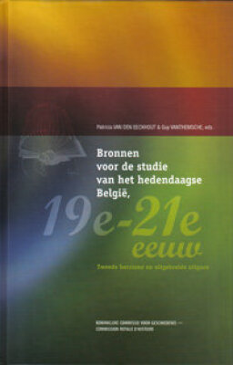 Bronnen voor de studie van het hedendaagse België, 19de-20ste eeuw.