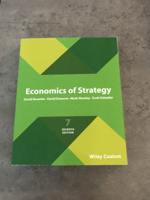 Economics of Strategy