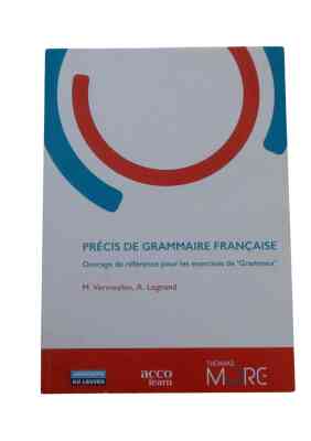 Précis de grammaire francaise