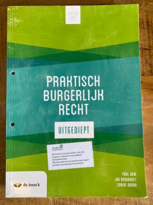 Praktisch Burgerlijk Recht Uitgediept