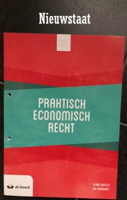 Praktisch economisch recht (9789030698661) 2021