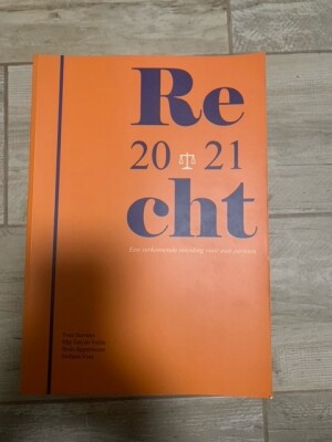inleiding tot het recht 2020-2021