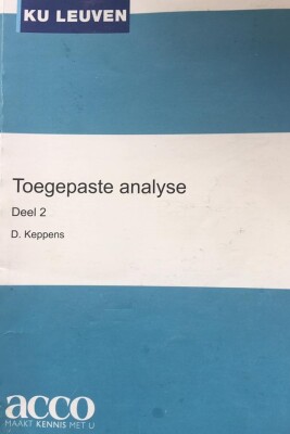 Toegepaste analyse