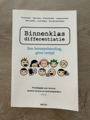 Binnenklas differentiatie - Een beroepshouding, geen recept