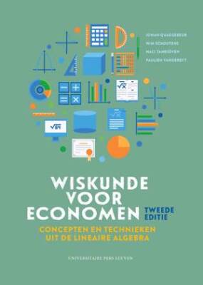 Wiskunde voor economen, tweede editie