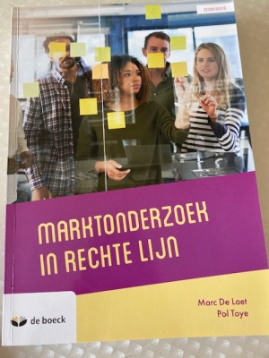 Marktonderzoek in rechte lijn, 6e editie
