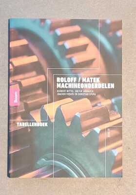 ROLOFF/ MATEK MACHINEONDERDELEN TABELLENBOEK