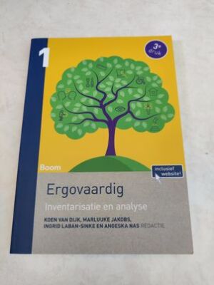 Ergovaardig Deel 1 , inventarisatie en analyse