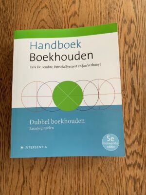 Handboek boekhouden - Dubbel boekhouden
