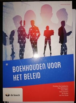 COMPLEET NIEUW - Boekhouden voor het beleid herwerkte 13de editie