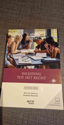 Inleiding tot het recht - Editie 2022