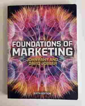 Foundations of marketing 6th edition