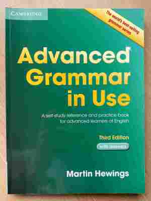 Advanced grammar in use - book with answers