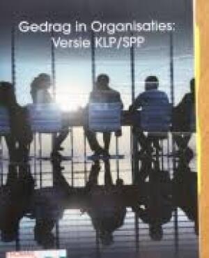 Gedrag in Organisaties, custom editie versie KLP/SSP