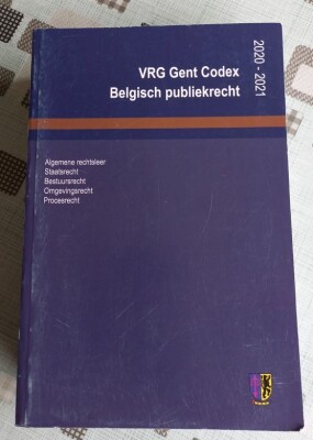 VRG Gent Codex Belgisch Publiekrecht 2020-2021