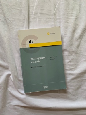 Basisbegrippen van het recht