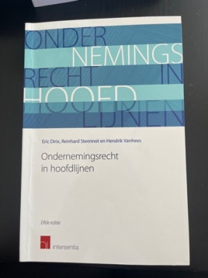 Ondernemingsrecht in hoofdlijnen - elfde editie
