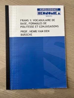 Frans 1: vocabulaire de base, formules de politesse et conjugaisons