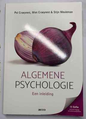 Algemene Psychologie: een inleiding