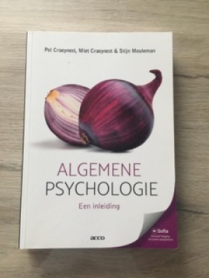Algemene Psychologie: een inleiding