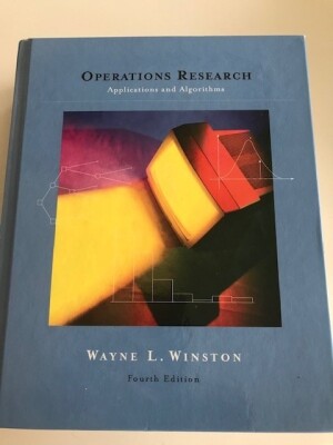 Operations research: applications and algorithms