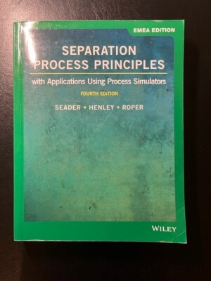 Seperation Process Principles