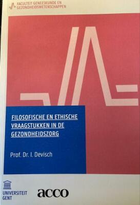filosofische en etische vraagstukken in de gezondheidszorg
