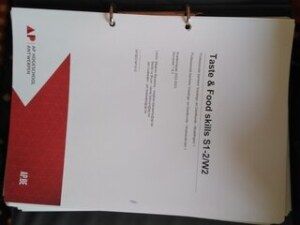 Taste & Food Skills S1-2/W2